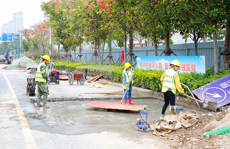 阜東北路污水管道改造、育才西路雨污管網(wǎng)分流工程