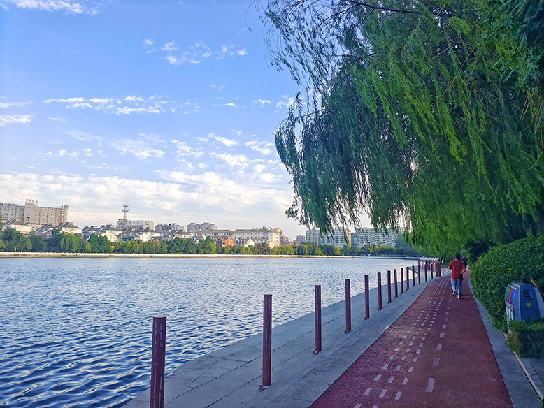 南湖公園一角